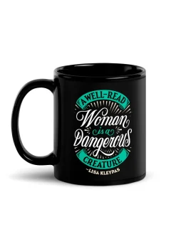 A Well-Read Woman is a Dangerous Creature Mug (Print Shop)