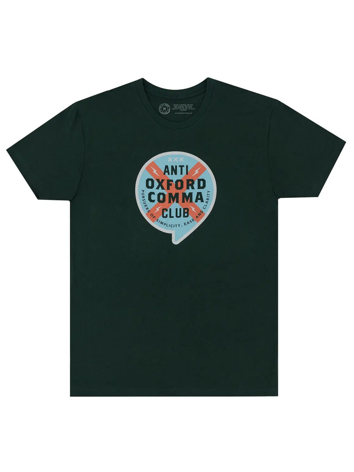 Anti Oxford Comma Club Unisex T-Shirt