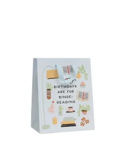 Birthdays are for Binge-Reading gift bag (small)