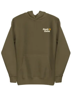Book Babe Embroidered Unisex Hoodie (Print Shop)
