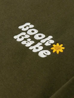 Book Babe Embroidered Unisex Hoodie (Print Shop)