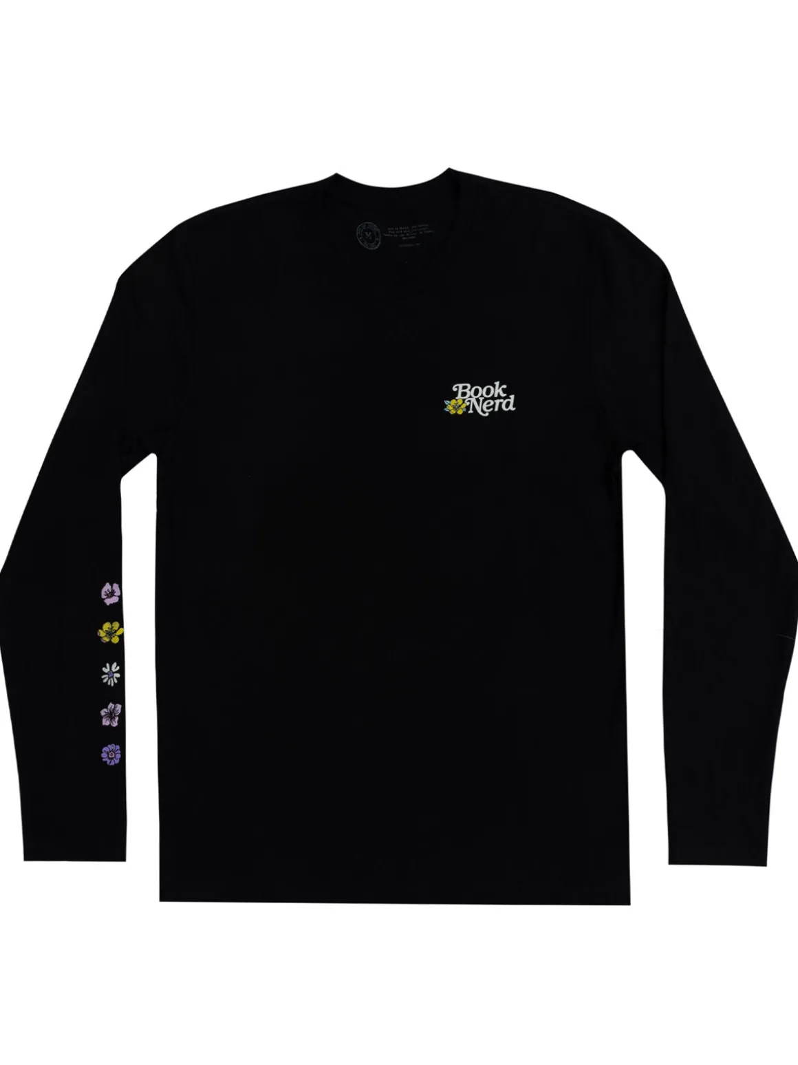 Book Nerd Floral Unisex Long Sleeve