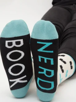 Book Nerd socks