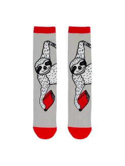Book Sloth socks