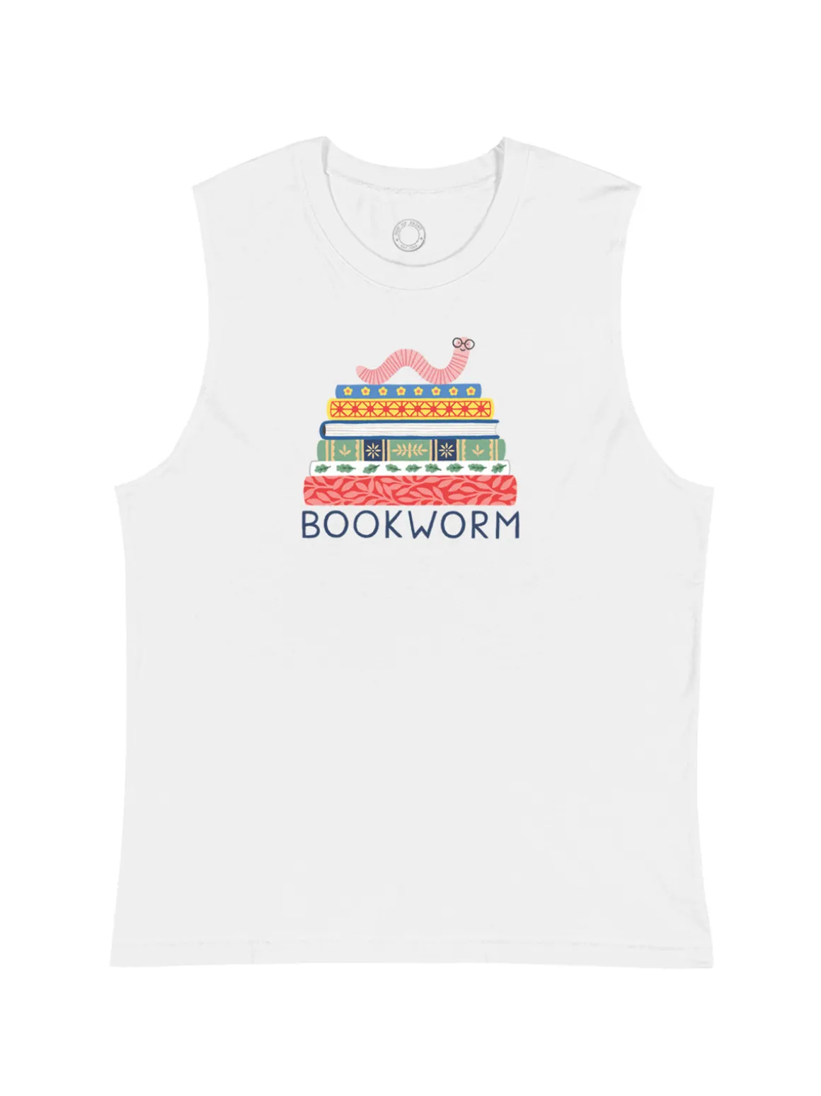 Bookworm Unisex Tank Top (Print Shop)