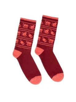 Cats and Stacks socks