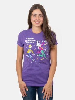 Charlie and the Chocolate Factory Unisex T-Shirt (Purple)
