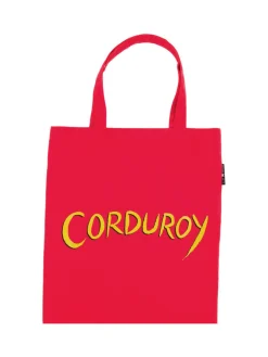 Corduroy tote bag
