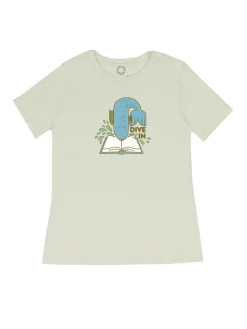 Dive In – Women's Crew T-Shirt (Print Shop)