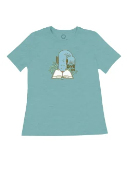 Dive In – Women's Crew T-Shirt (Print Shop)