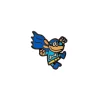 Dog Man enamel pin
