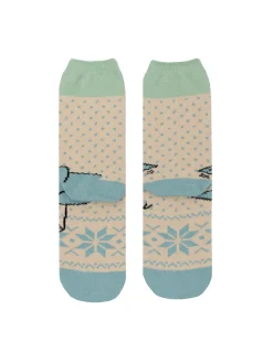 Don't Let the Pigeon Drive the Sleigh cozy socks