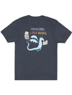 Dragons Love Books Unisex T-Shirt