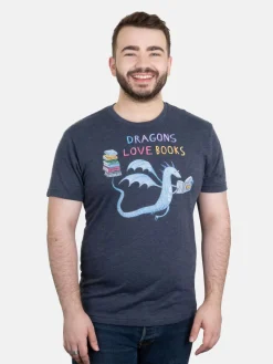 Dragons Love Books Unisex T-Shirt