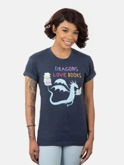 Dragons Love Books Unisex T-Shirt