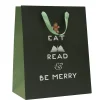 Eat, Read, & Be Merry gift bag (large)