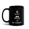 Eat, Read & Be Merry Mug (Print Shop)