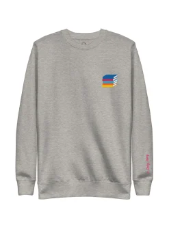 Emily Henry - Books Are My Happy Place Embroidered Unisex Sweatshirt (Print Shop)