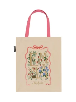 Emma (Puffin in Bloom) tote bag