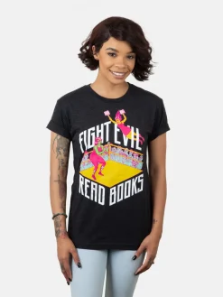 Fight Evil, Read Books Unisex T-Shirt (2019)
