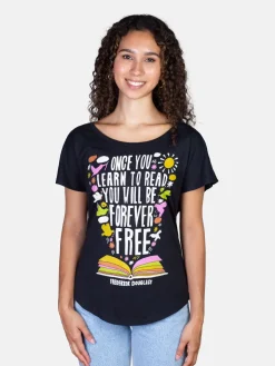 Frederick Douglass - Once You Learn to Read Women’s Relaxed Fit T-Shirt