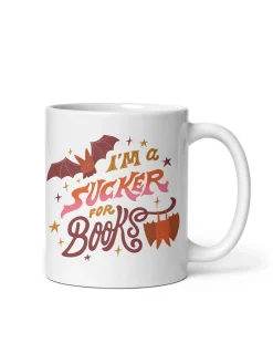 I'm a Sucker for Books Mug (Print Shop)
