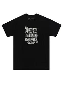 James Baldwin - Artists Are Here to Disturb the Peace Unisex T-Shirt