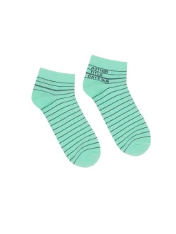 Library Card Ankle Socks 4-pack