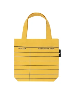 Library Card mini tote bag