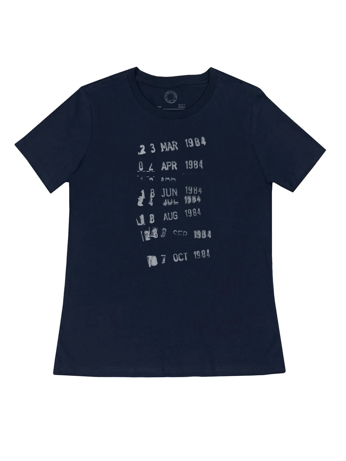 Library Stamp – Women's Crew T-Shirt (Print Shop)