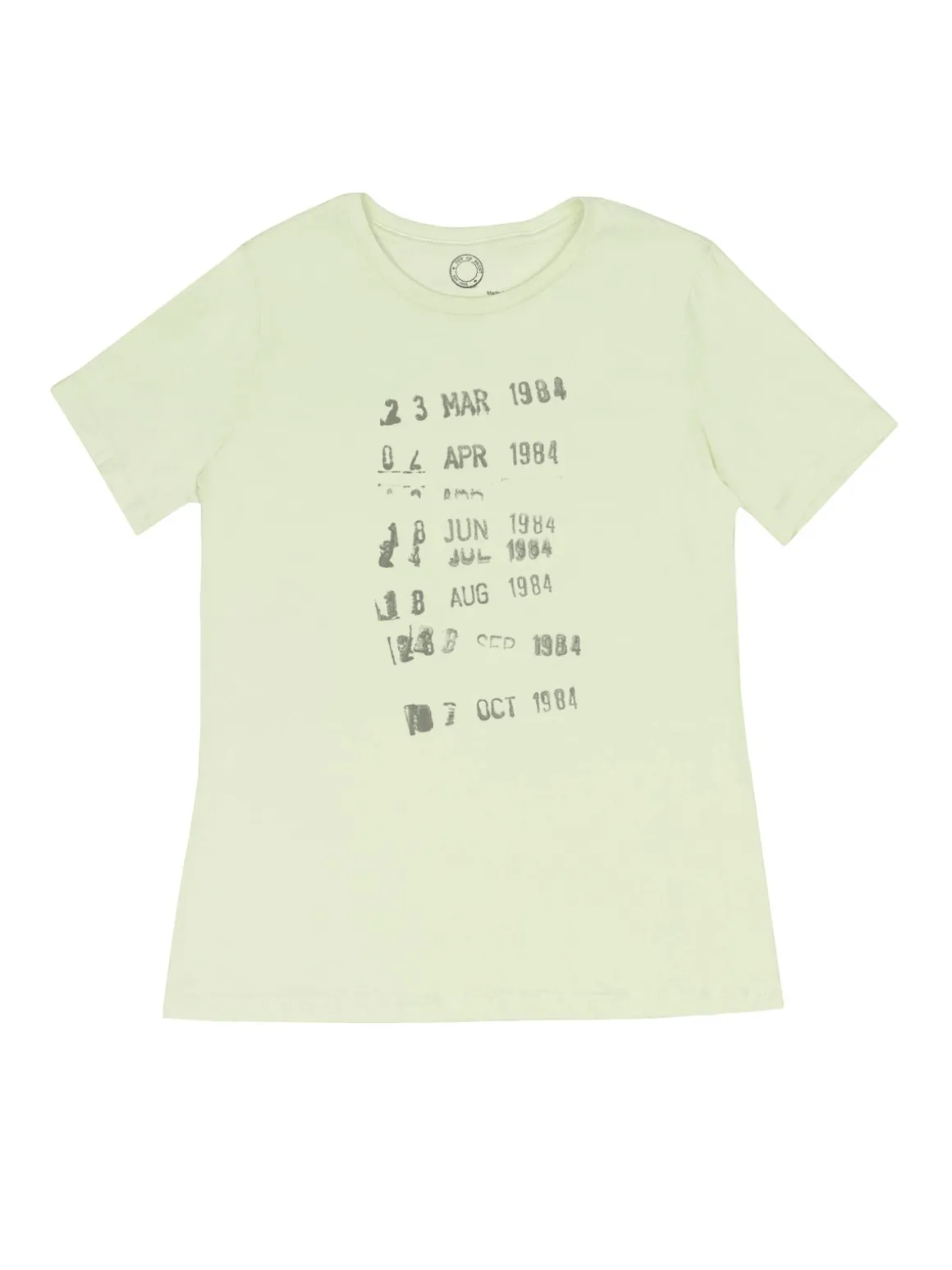 Library Stamp – Women's Crew T-Shirt (Print Shop)