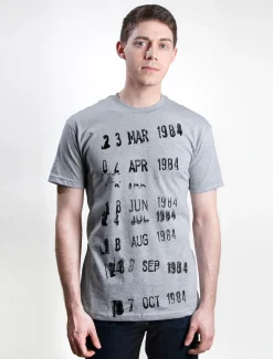 Library Stamp (Gray) Unisex T-Shirt