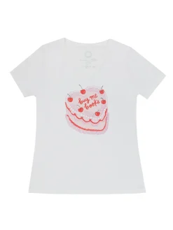 Literary Patisserie Women's V-Neck T-Shirt (Print Shop)