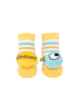 Mo Willems Baby Rattle Socks (2-pack)