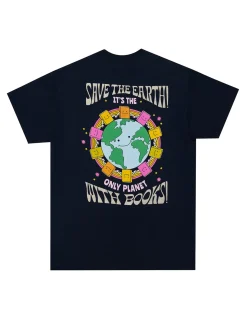 Only Planet with Books Unisex T-Shirt