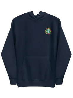 Only Planet with Books Unisex Hoodie (Print Shop)