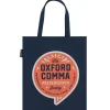 Oxford Comma Preservation Society tote bag