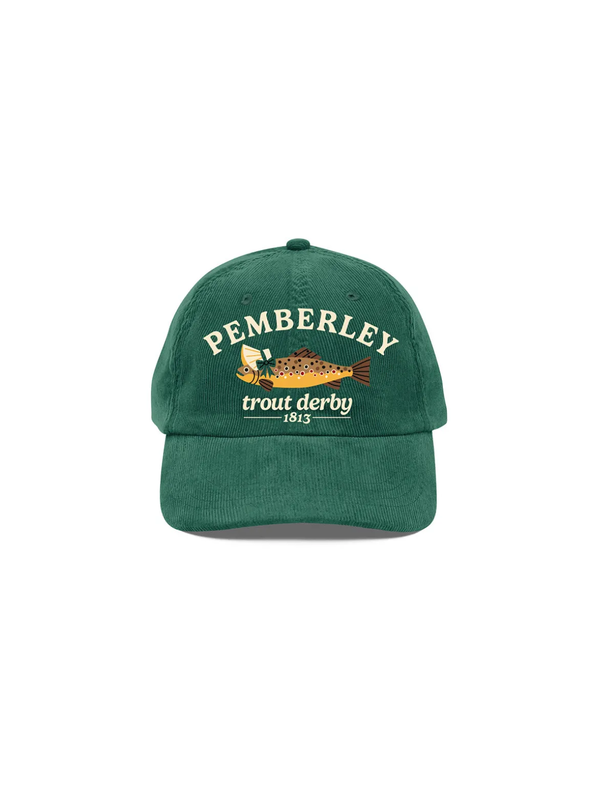 Pride and Prejudice - Pemberley Trout Derby cap