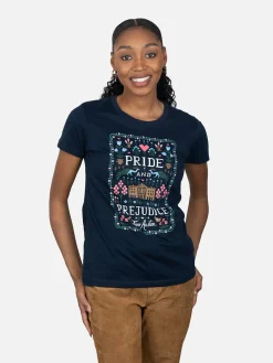 Pride and Prejudice (Puffin in Bloom) Women's Crew T-Shirt