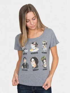 Punk Rock Authors Women’s Relaxed Fit T-Shirt