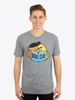 Sesame Street Bert and Ernie Book Club Unisex T-Shirt