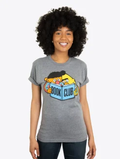 Sesame Street Bert and Ernie Book Club Unisex T-Shirt