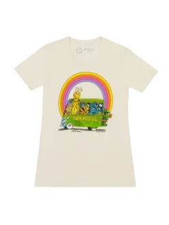 Sesame Street Bookmobile Women's Crew T-Shirt