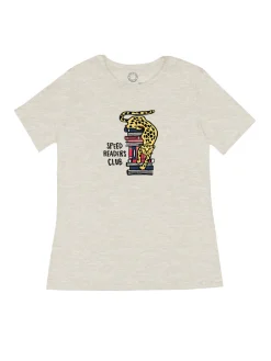 Speed Readers Club – Women's Crew T-Shirt (Print Shop)