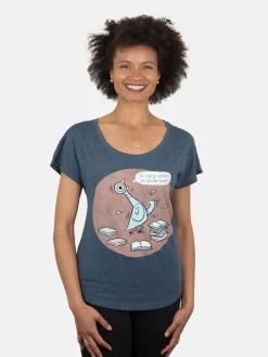 The Pigeon: So Many Books Women’s Relaxed Fit T-Shirt