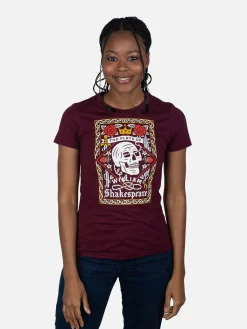 The Plays of William Shakespeare (Tanamachi) Women's Crew T-Shirt