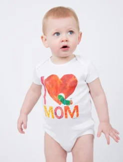 World of Eric Carle I Love Mom with The Very Hungry Caterpillar baby bodysuit