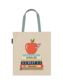 World's Best Teacher tote bag
